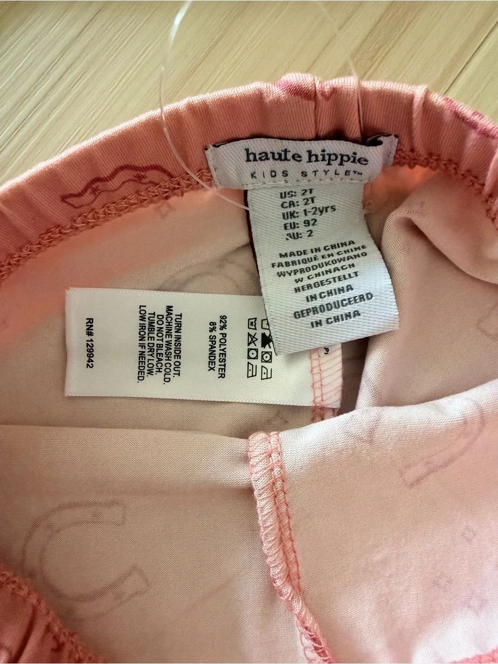Haute Hippie Pink Kids Top